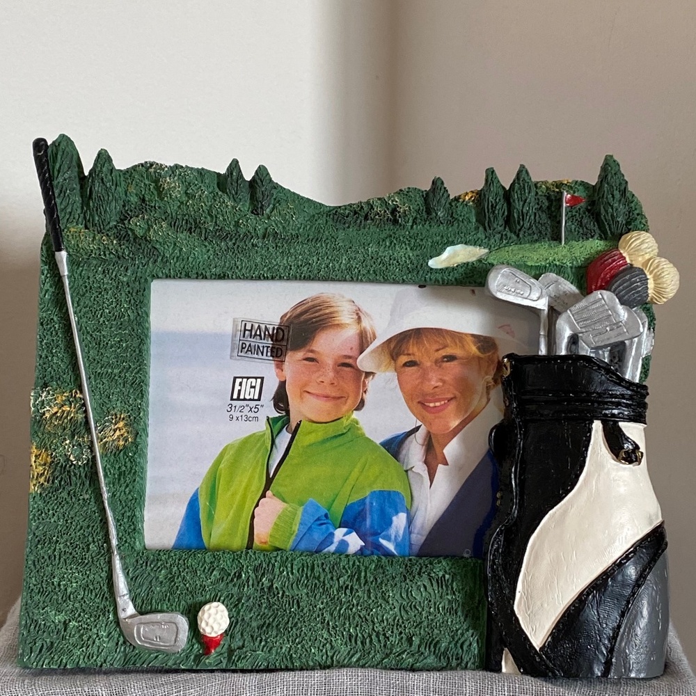 VTG Figi Graphics Medium Golf Photo Frame BNIB